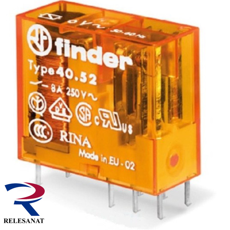 رله فیندر مدل 4052.80.24 (24V AC)