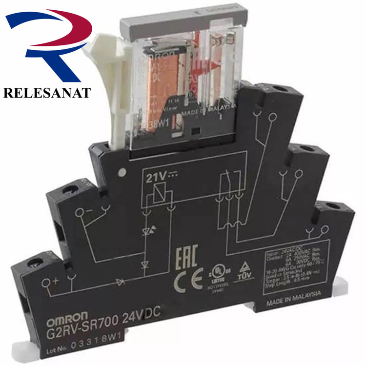 رله پی ال اسی امرن-24DC- G2RV-SR700