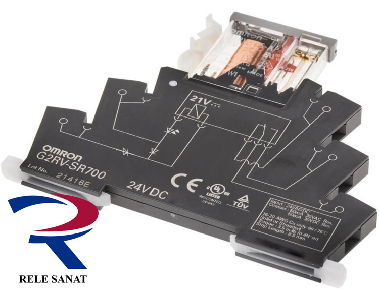 رله پی ال اسی امرن-24DC- G2RV-SR700